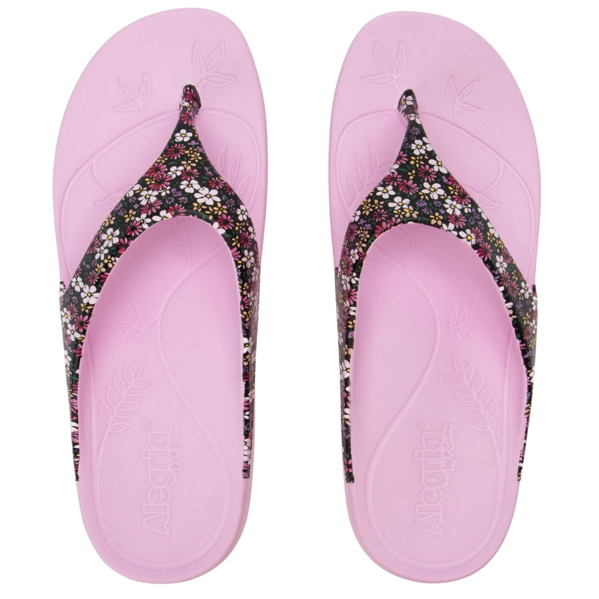 Alegria Ode Womens Sandals RecoverMe Arch Support Floral Thong in Wild Flower