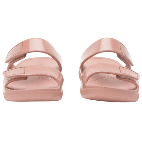 Orbyt Women’s Double Strap EVA Slide Sandals w/ Adjsutable Straps in Dusty Rose