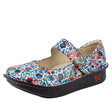 Alegria Paloma Womens Leather Mary Jane Slip Resistant Shoes in Primary Party - EUR 39
