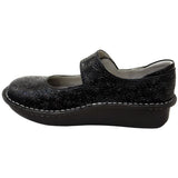 Alegria Paloma Womens Mary Jane Shoes Embossed Leather Comfort APMA in Inky