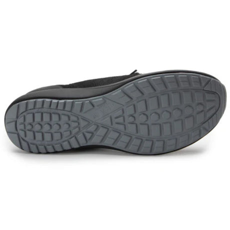 PEAQ Mens Smart Shoes Q-Chip Smart Step Counter Knit Lace-Up Sneakers in Black