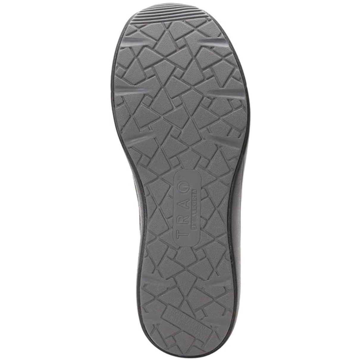 Alegria Quantum Mens Knit Lace-Up Smart Shoes w/ Q-Chip Pedometer in Blackout