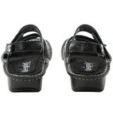 Alegria Verona Womens Leather Mini Rocker Sole Comfort Sandals in Inky