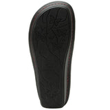 Alegria Vienna Womens Embossed Leather Slingback Sandals in Loretta Roja