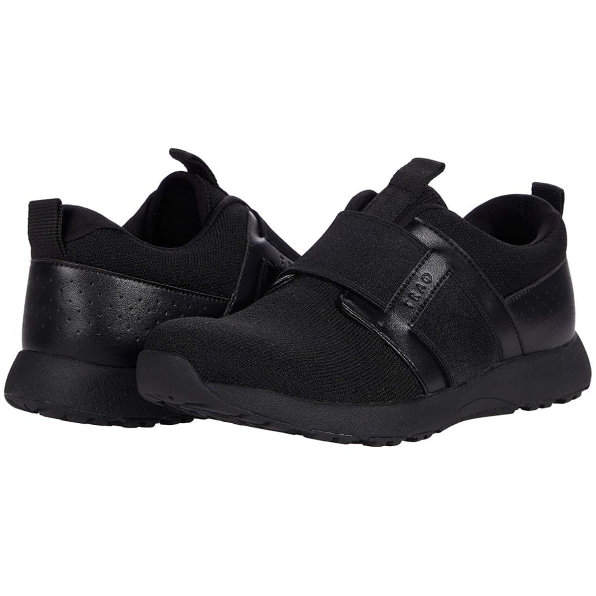 TRAQ Volition Mens Walking Shoes Smart Step Counter Comfort Trainer in Black - EUR 47