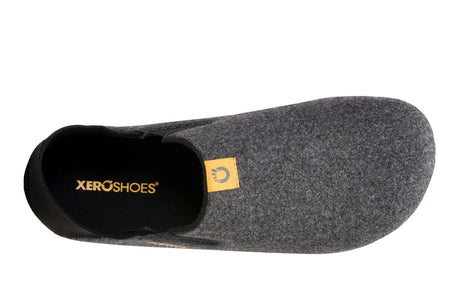 Xero Mens Pagosa "Slipper" Zero Drop Barefoot Shoes - Black (Recovery Friendly)