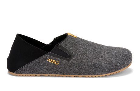 Xero Mens Pagosa "Slipper" Zero Drop Barefoot Shoes - Black (Recovery Friendly)