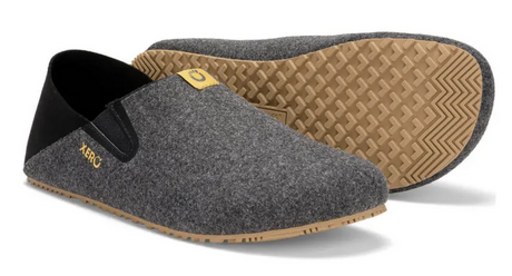 Xero Mens Pagosa "Slipper" Zero Drop Barefoot Shoes - Black (Recovery Friendly)