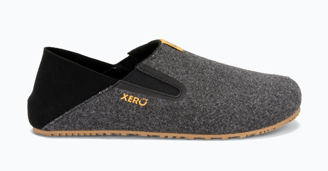 Xero Womens Pagosa "Slipper" Zero Drop Barefoot Shoes - Black (Recovery Friendly)