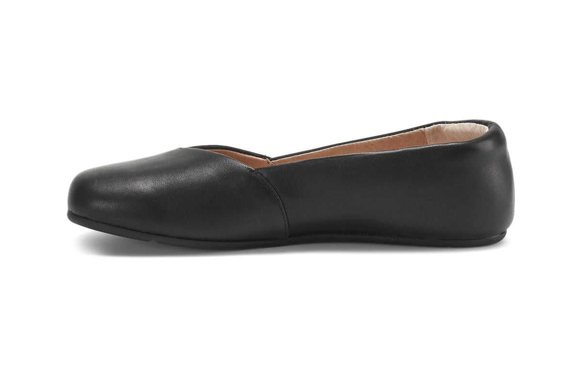 Xero Womens Phoenix Leather Original Barefoot Flat Shoes - Black (Zero Drop)