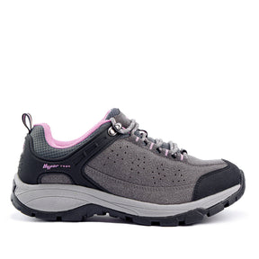 Sfida Pioneer Womens Outdoor Hiking Shoes - Charcoal/Black (Lace Up Sneakers) - CHARCOAL/BLACK