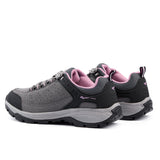 Sfida Pioneer Womens Outdoor Hiking Shoes - Charcoal/Black (Lace Up Sneakers)