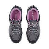 Sfida Pioneer Womens Outdoor Hiking Shoes - Charcoal/Black (Lace Up Sneakers)