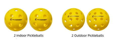 7-Piece Pro Kennex Pickleball Set w/ Balls, Paddles & Carry/Storage Bag
