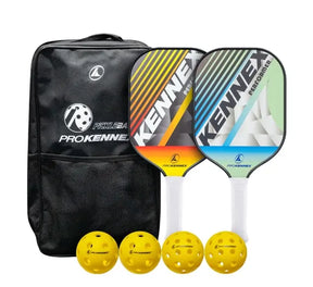 7-Piece Pro Kennex Pickleball Set w/ Balls, Paddles & Carry/Storage Bag