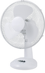 Sheffield 40cm Desk/Table Fan with 3 Speed Settings & Carry Handle in White (PL706)