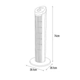 Sheffield 74cm Tower Oscillating Fan w/ 3-Speeds & Timer - White