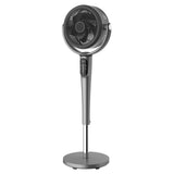 2x Sheffield 3D Pedestal Circulator Fan w/ LCD & Remote Control Bulk Pack - Grey (PLA1955)