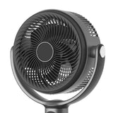 2x Sheffield 3D Pedestal Circulator Fan w/ LCD & Remote Control Bulk Pack - Grey (PLA1955)
