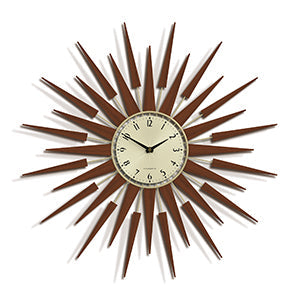 Newgate Pluto Clock - Dark Oak