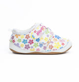 Billycart Poppy Girls Wide-Fit Barefoot First Walker Sneakers - Flower (Baby & Toddler Shoes)