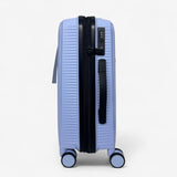 FUTURA Hardshell 3-Piece Luggage Bag Set Travel Suitcase w/ TSA Locks in Pastel Blue