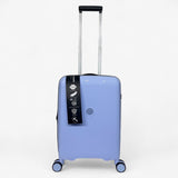 FUTURA Hardshell 3-Piece Luggage Bag Set Travel Suitcase w/ TSA Locks in Pastel Blue
