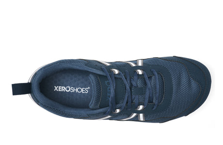 Xero Mens Prio Vintage Lightweight Barefoot Shoes - Indigo (Zero Drop Sneakers)