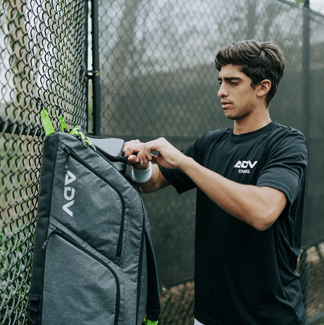 ADV Pro V3 Tennis Bag 6 Racquet Duffle in Volt Charcoal
