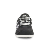 Xero Womens Prio Vintage Lightweight Barefoot Shoes - Black/White (Zero Drop Sneakers)