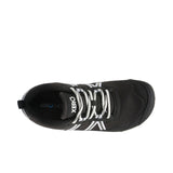 Xero Womens Prio Vintage Lightweight Barefoot Shoes - Black/White (Zero Drop Sneakers)