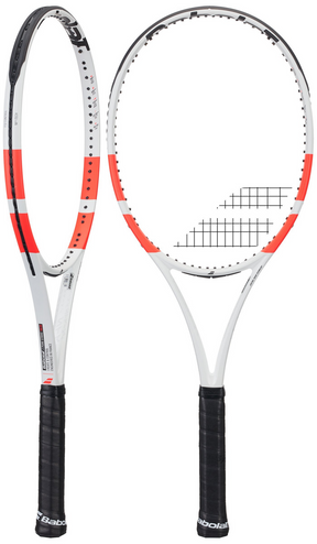 Babolat Pure Strike 98 18/20 Tennis Racquet - White/Red (Unstrung)