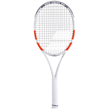 Babolat Pure Strike Lite Strung Tennis Racquet in White/Red (Fully Strung)