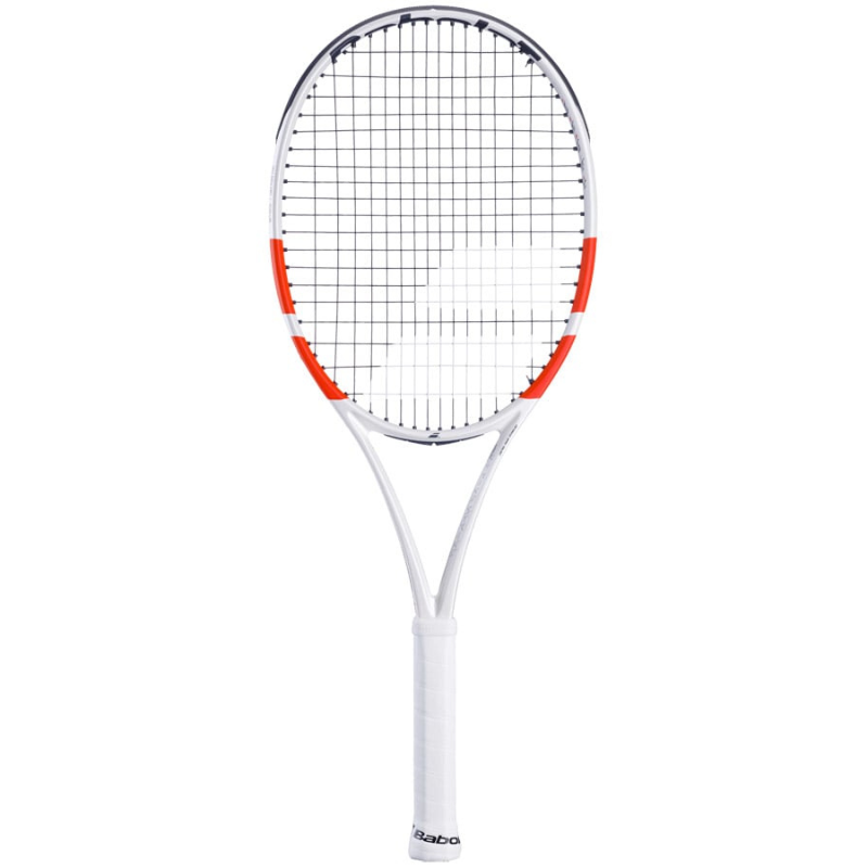 Babolat Pure Strike Team Tennis Racquet in White/Red (Fully Strung)