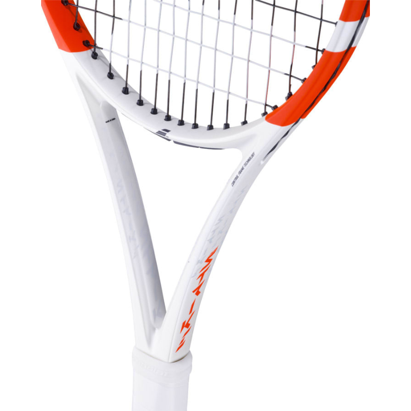 Babolat Pure Strike Team Tennis Racquet in White/Red (Fully Strung)