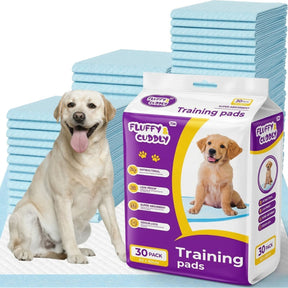30 Puppy Pet Dog Indoor Cat Toilet Training Pads Super Absorbent 60x60cm