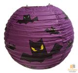 10" Halloween Hanging Paper Lantern - Bat Decoration (Party Decor)