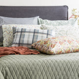 Park Avenue 175 GSM Egyptian Cotton Flannelette Bed Sheet Set - Heathered Plaid