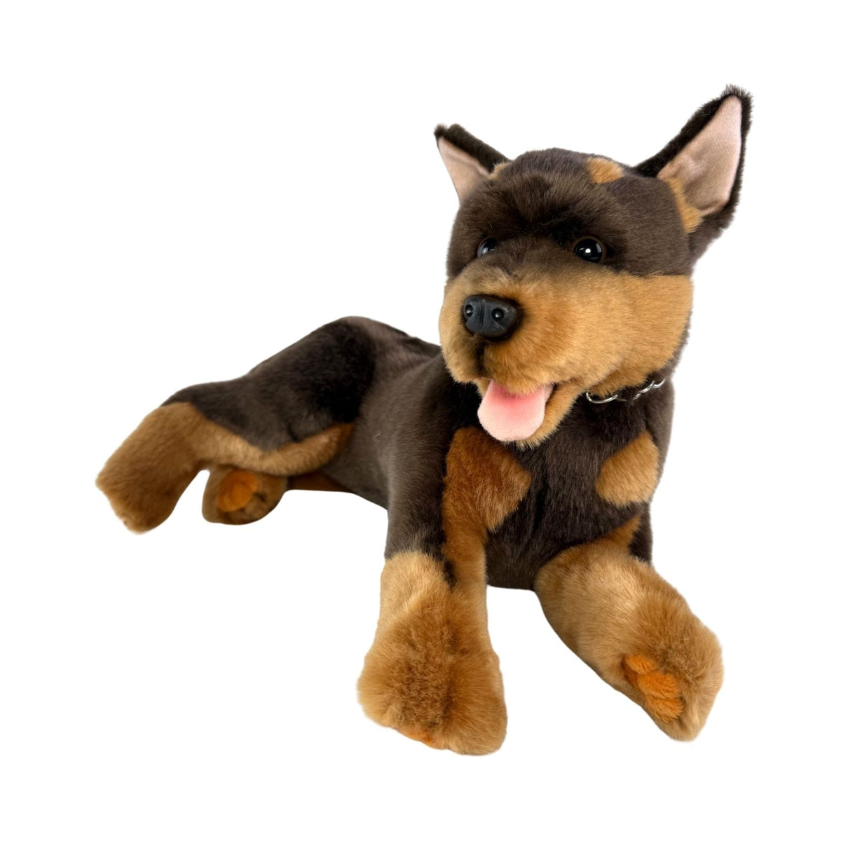 Bocchetta Parker 40cm Lying Kelpie Plush Toy (Australian Stuffed Animal Dog Gift)