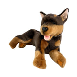 Bocchetta Parker 40cm Lying Kelpie Plush Toy (Australian Stuffed Animal Dog Gift)