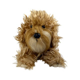 Bocchetta Pluto 28cm Floppy Cavoodle Oodle Puppy Plush Toy - Brown (Realistic Stuffed Animal Dog Gift)