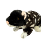 Bocchetta Polka 20cm Eastern Quoll Plush Toy - Black (Australian Stuffed Animal Souvenir Gift)