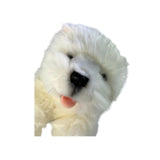 Bocchetta Pookie 28cm Floppy Westie Puppy Plush Toy (Realistic Stuffed Animal Dog Gift)
