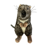 Bocchetta Popcorn 21cm Standing Potoroo Plush Toy (Australian Stuffed Animal Souvenir Gift)