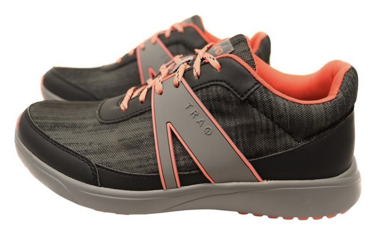 Alegria Womens Qarma 2 Walking Shoes - Graphite Streaks (Athletic Sneakers/Runners)