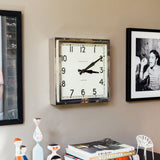 Newgate Quad Clock - Chrome