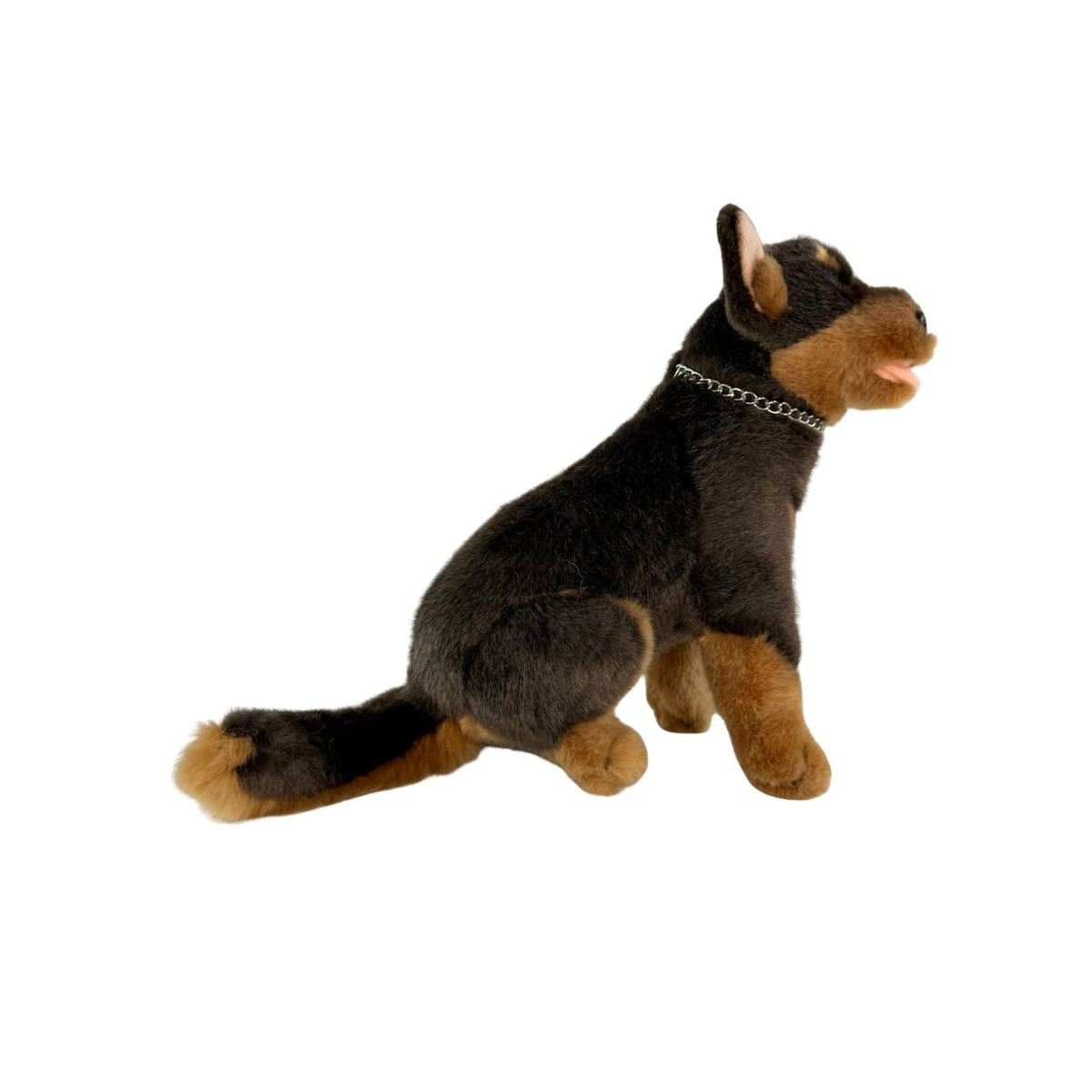 Bocchetta Quinn 22cm Sitting Kelpie Plush Toy - Red/Tan (Australian Stuffed Animal Dog Gift)