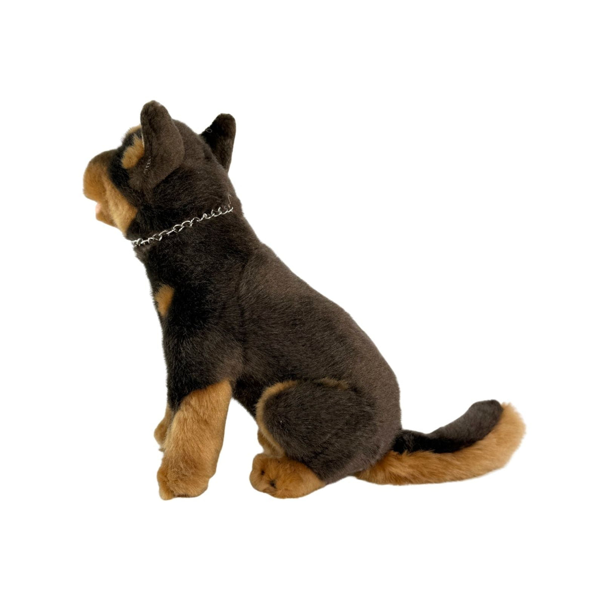 Bocchetta Quinn 22cm Sitting Kelpie Plush Toy - Red/Tan (Australian Stuffed Animal Dog Gift)