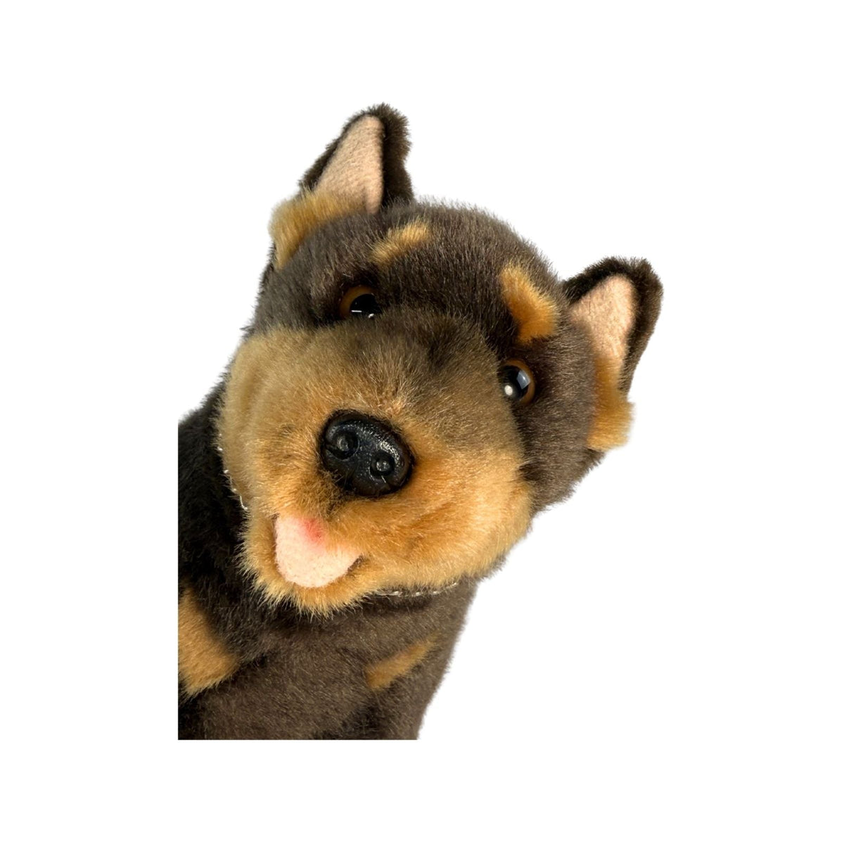 Bocchetta Quinn 22cm Sitting Kelpie Plush Toy - Red/Tan (Australian Stuffed Animal Dog Gift)