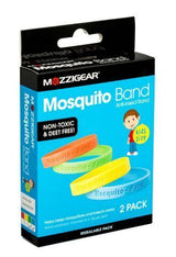 Mozzigear Kids Mosquito Repellent Wrist Band - Non-Toxic - 2 Pack